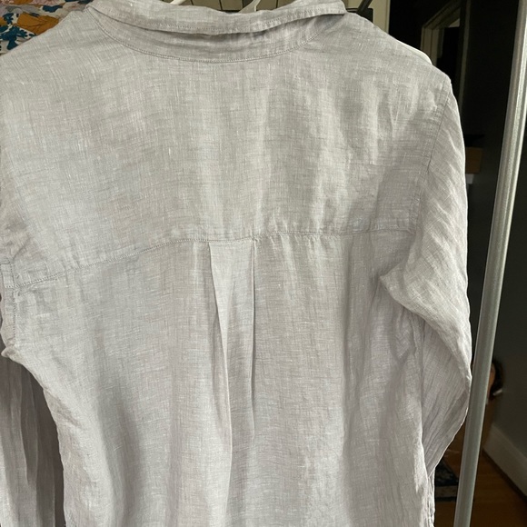 Uniqlo 100% linen button up shirt Small - Picture 4 of 6
